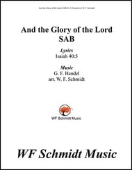 And the Glory of the Lord SAB choral sheet music cover Thumbnail